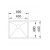 Zlewozmywak Blanco ZEROX 450-U Z KOR. INFINO 521 587